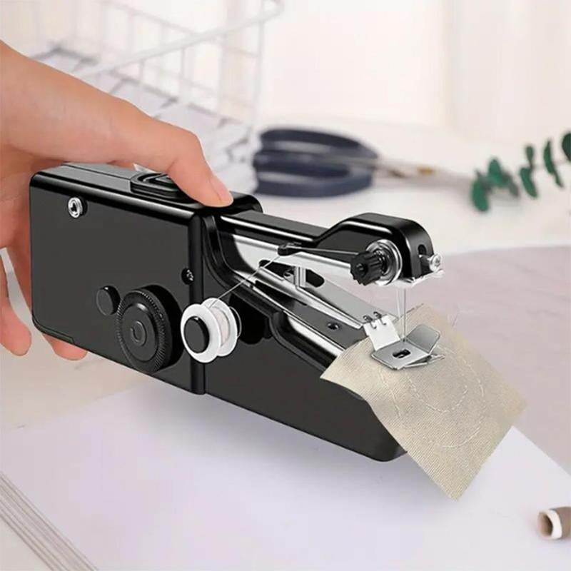 Mini Sewing Mlachine , Lightweight Andeasy Operated Cordless Handheld Sewing Machines Forbeginners, Portable Sewing Machine for Home Quickrepairing and Stitch Handicrafts