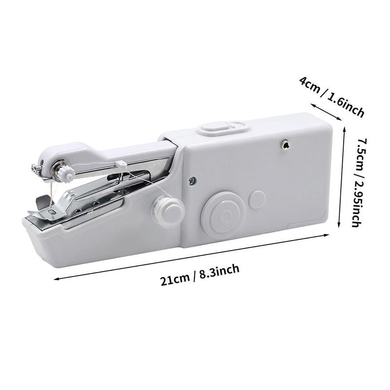 Mini Sewing Mlachine , Lightweight Andeasy Operated Cordless Handheld Sewing Machines Forbeginners, Portable Sewing Machine for Home Quickrepairing and Stitch Handicrafts