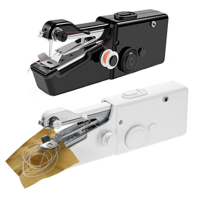 Mini Sewing Mlachine , Lightweight Andeasy Operated Cordless Handheld Sewing Machines Forbeginners, Portable Sewing Machine for Home Quickrepairing and Stitch Handicrafts